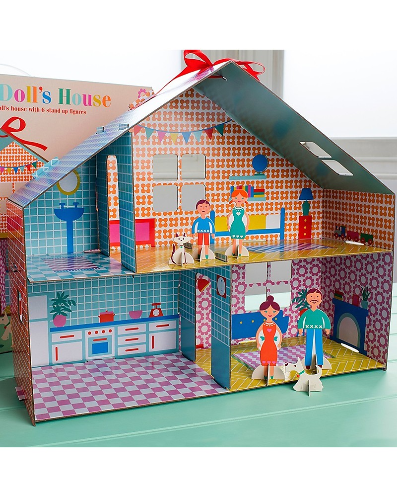 cardboard dolls house